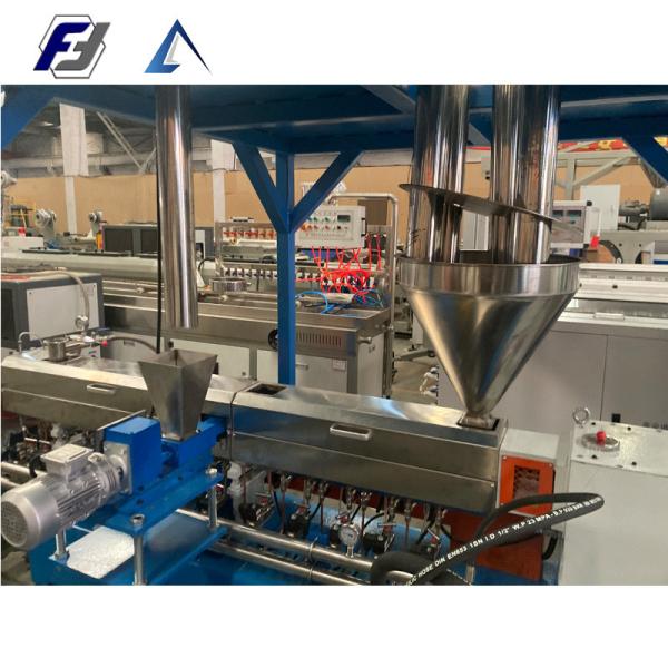 PLA PHA PBAT Bio Based Plastic Granulator Machine Double Screw Plastic Granulating Equipment