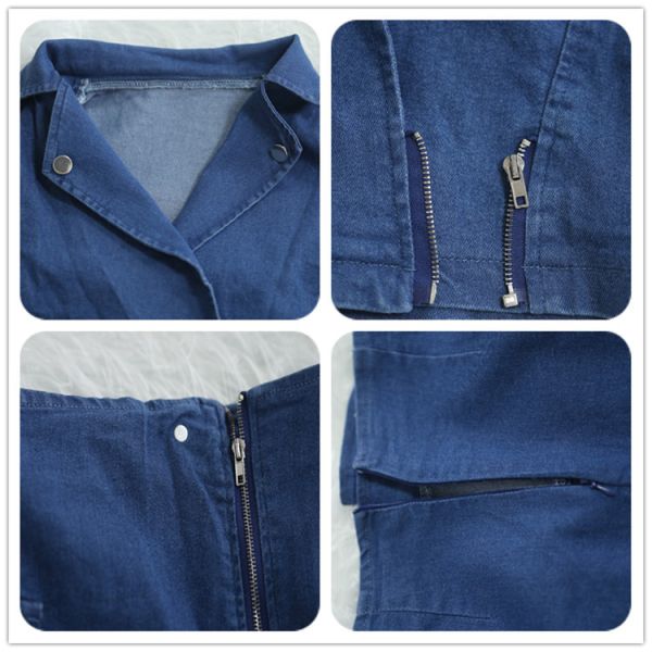 Fashion style plus size sexy denim lattice skirt with upper set two pieces set lattice casual skirt