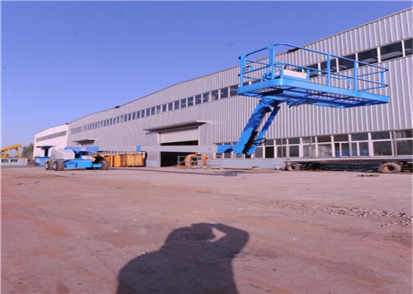 Automatic Traction Control Telescopic Boom Lift Narrow Chasis Model