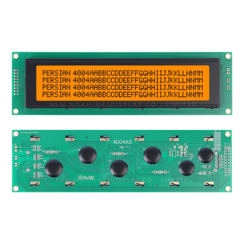 Persian Gray Film 4004A5 Character Dot Matrix Screen 4X40 4004 18PIN Interface Module