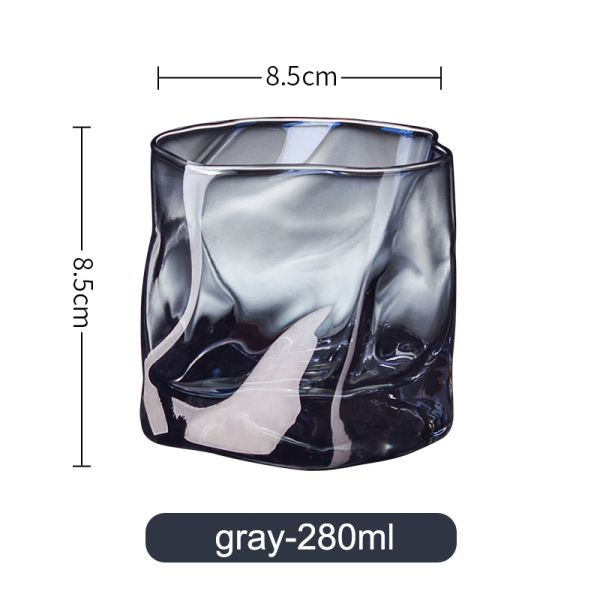 Multifunctional Hand Blown Bar Color Glass Wine Cups Perfect for Any Event