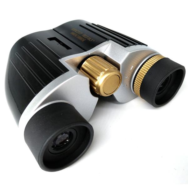 Black Silver High Power FMC Kids Binoculars Toy 8x21 For Outdoor Activities