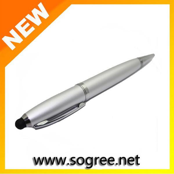 made in china OEM LOGO promotion gift  touch pen USB flash drive