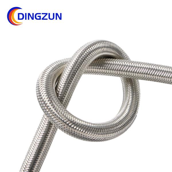 Silicone Rubber Insulated External Shielded High Temperature Cable Solid Stranded