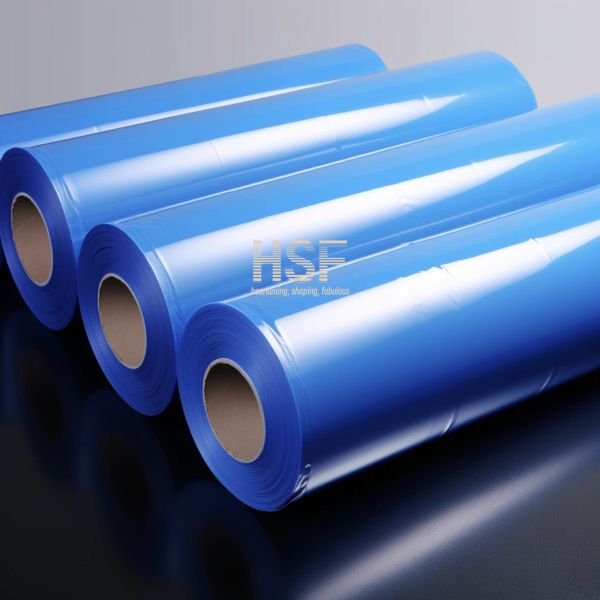 100 микронов летучая ингибитор коррозии пленка Прозрачная голубая высокая плотность VCI пленка