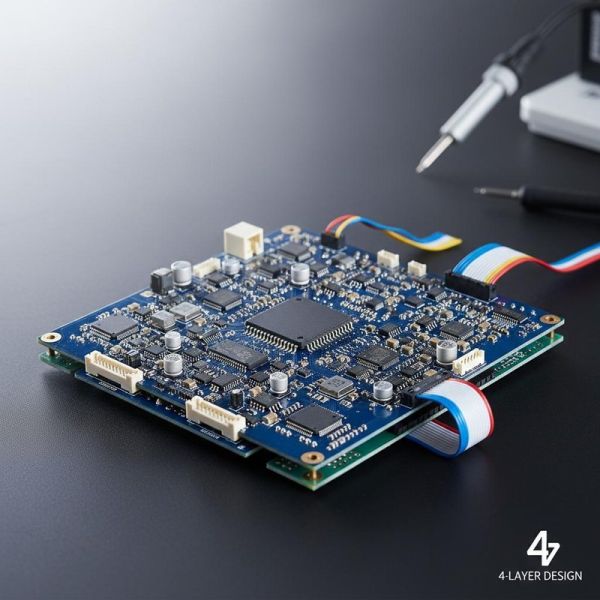 High Precision Multilayer PCB Board 4 Layer Design Complex Electronic Manufacturing