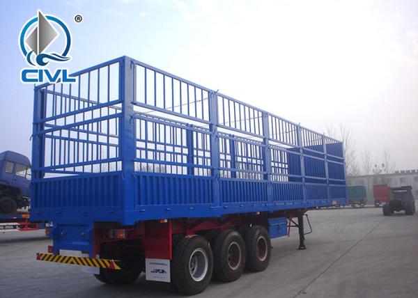 CIVL New 3 Axles High Column Frame Cargo  Semi Trailers For Poultry Transportation