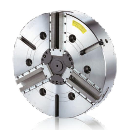 Machine irregular Long Special workpieces Chuck AutoStrong 2 3 4 Jaw Wedge Type Non Through-hole Power Chuck