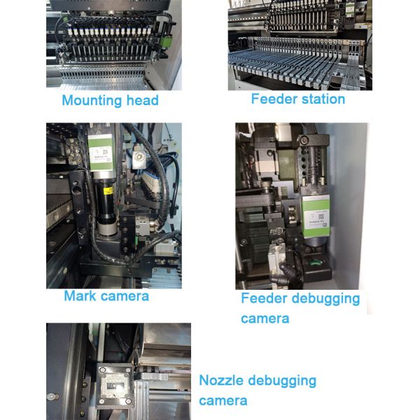 High speed pick and place machine SMT PCB printer manufacturer Automatic printing machine