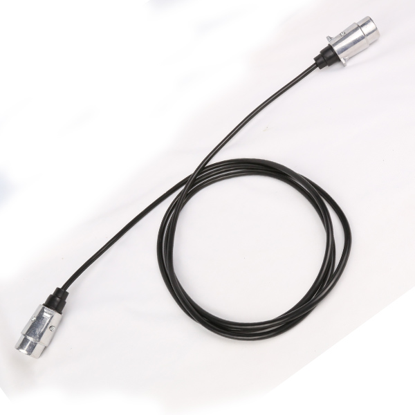 N Type 7 Pole Trailer Cable Straight Coil With Metal Plug ISO/TS1724 Certificate