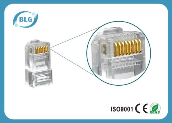 Cat6 Ethernet Connector Network Cable Accessories 8P8C Unshield RJ45 Male Plug