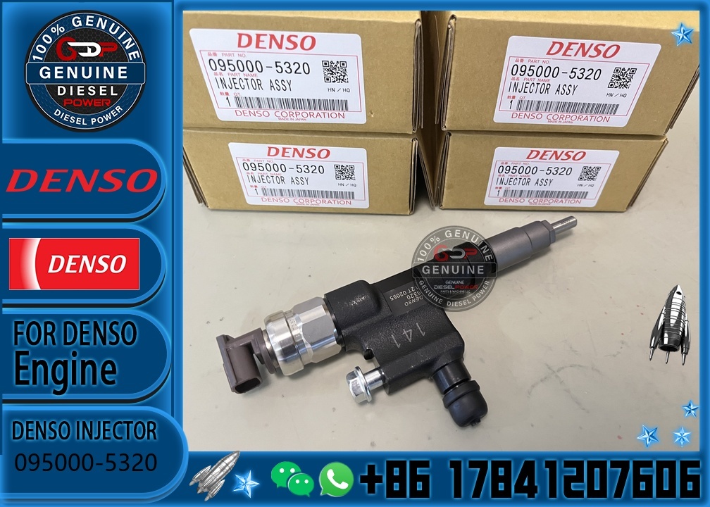 New High Quality Original Genuine Denso Fuel Injector Nozzle 095000-5320/5321 23670-78031/79036/E0140/0141 Standard Size CN/SHA