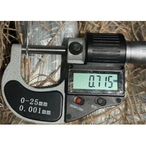 BWG22 Оцинкованная электро-ГИ проволока из низкоуглеродистой стали OEM