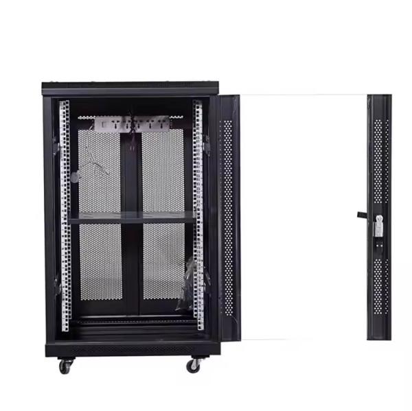 Customization 18U 2.0 Thickness 800*800 Data Center Server Rack with Tempered Glass Door