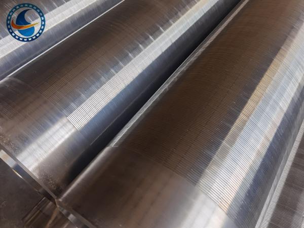 Non Magnetic Wedge Wire 0.25mm Slot Sand Control Screens Stainless Steel For Water Well