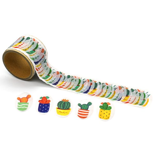 10m Length Waterproof Reusable Flower Petal Washi Tape