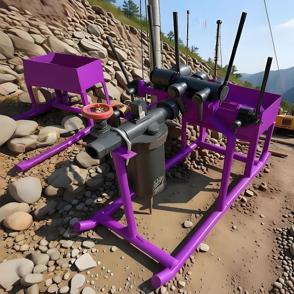 Multiple Angles Blast hole Drilling Machine Pneumatic Rock Drilling Rig Portable DTH Drilling Rig