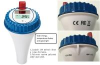 WT0124 Termômetro de piscina solar sem fio Display de temperatura precisa para piscinas externas