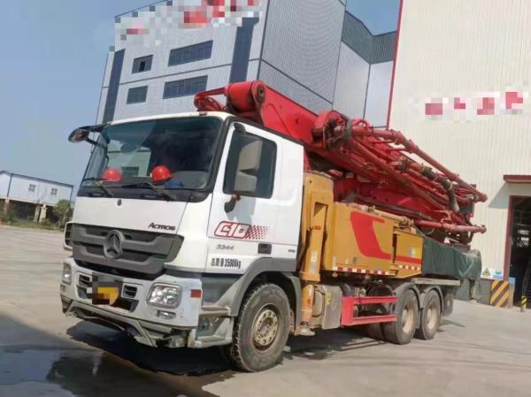 2019 caminhão concreto usado da bomba do crescimento do Benz 52m de Sany C10 do ano