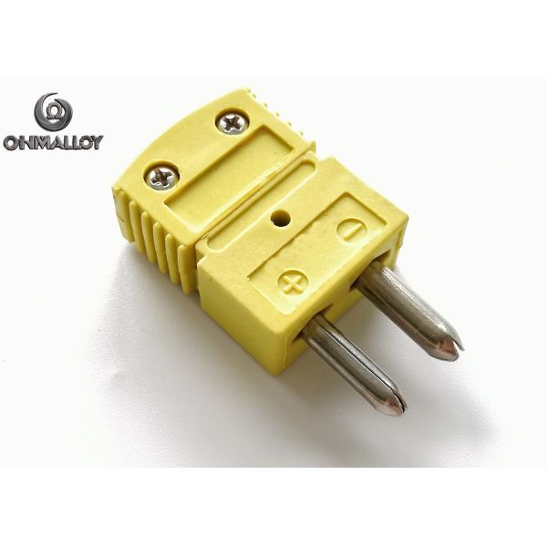 Chromel Alumel Pin Thermometer Plug