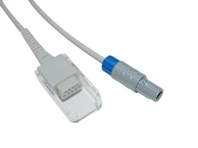 2.4m PM9000 Mindray Spo2 Sensor TPU Material Anti Interference