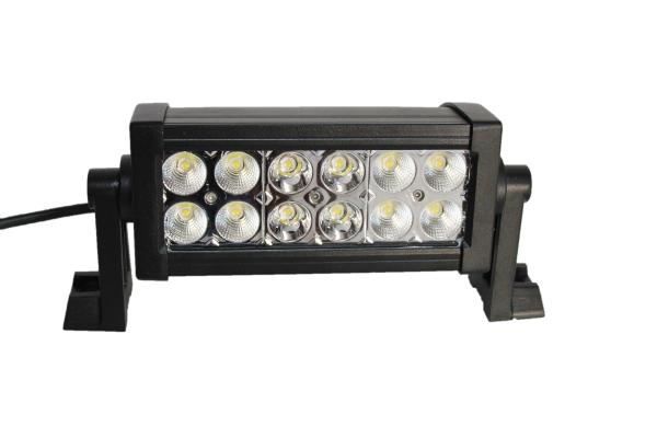 6000K 7.5 Inch Car Light Bar , 3w Epistar High Intensity Led Light Bar Offroad Shake - Proof
