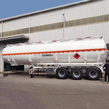 Mechanical Suspension Fuel Tanker Semi Trailer 30000kg Max Payload