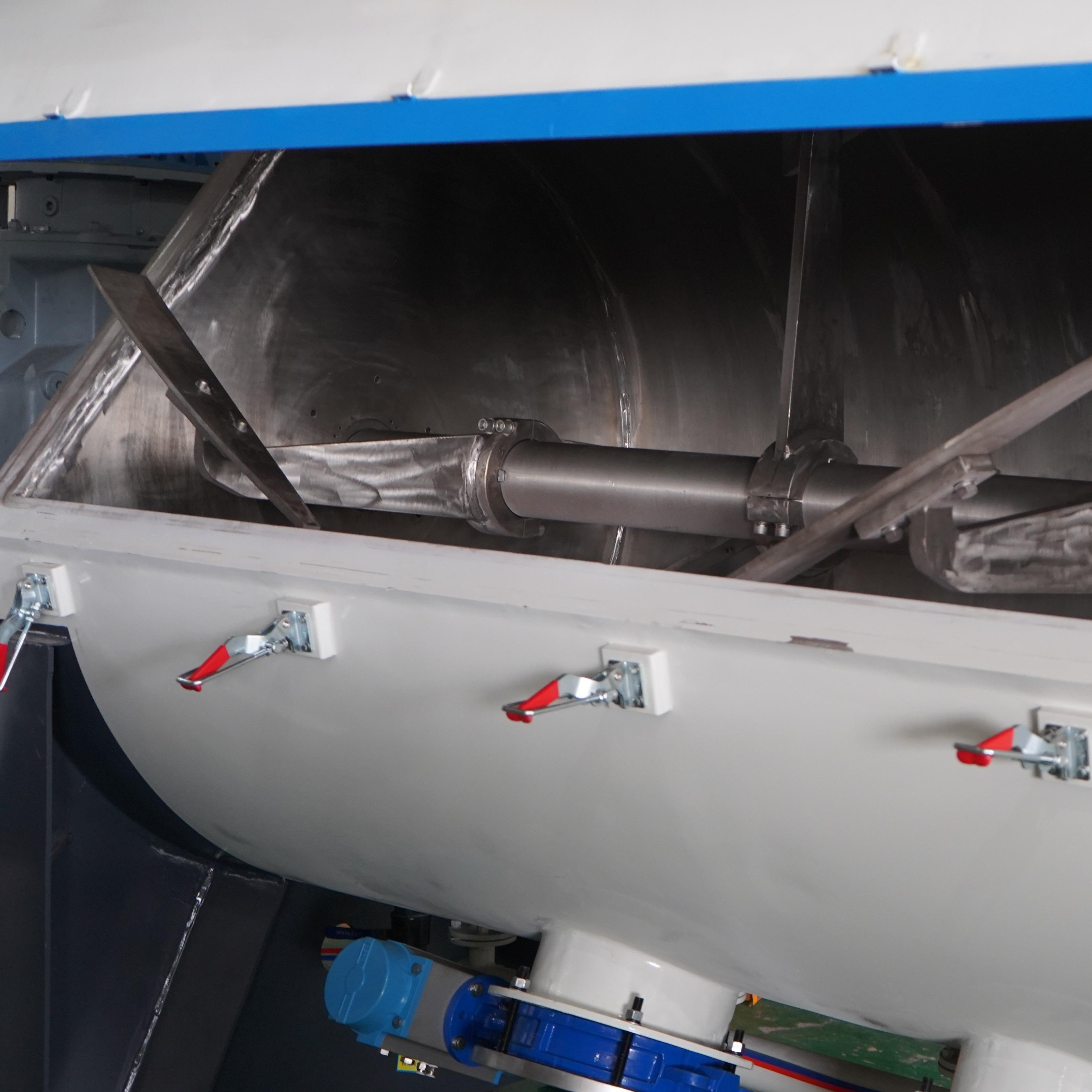 High Capacity Horizontal PVC Mixer Machine SRL-W1500/6000 For SPC Flooring Production / Plastic Compound Preparation