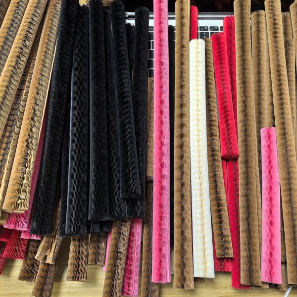 OEM Lightweight Honeycomb Paper Wrap Roll Sustainable Packaging