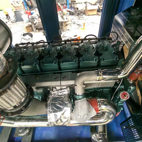 Gerador de biogás de 500 kW a 625kva alimentado por gás natural para produção de energia sustentável