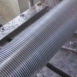 O tubo de aleta de alumínio 1100 de DELLOK serrilhou a espessura 0.45mm frisados