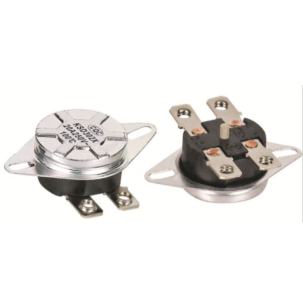 Переключатель модели KSD303 bipolarThermal, 250V расклассифицировал 25A или двухполярный восходящий поток теплого воздуха 40A отрезал вне