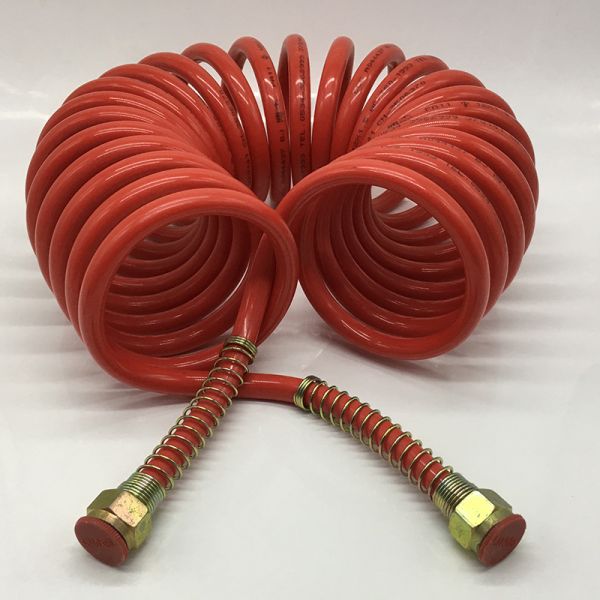 Пневматический спиральный шланг для воздушного тормоза -40F--200F в грузовиках/прицепах
