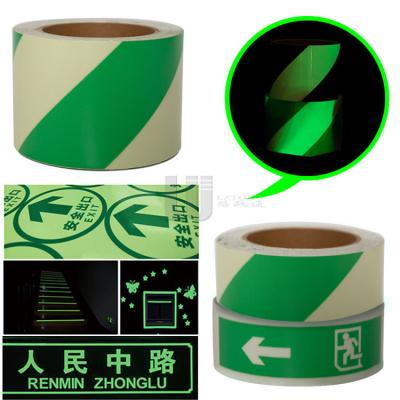 Factory Wholesale PVC Glow In The Dark Reflective Vinyl Photoluminescent Film Roll