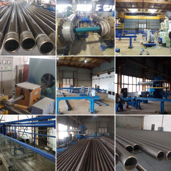 Automatic 2lpe 3lpe Fbe Epoxy Powder Coating Line for External and Internal Steel Pipe