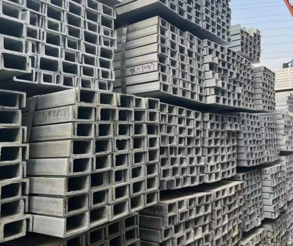 Q235B U Channel Steel with Groove Shaped Cross-Section Hot Rolled for Construction and Industrial Structures