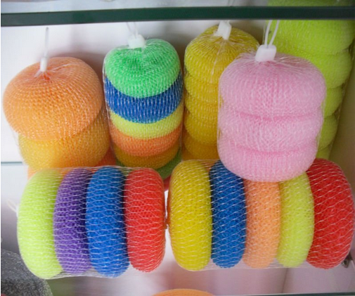 Long Lasting Plastic Cleaning Dish Scrubber Effective To Clean Away The Stubborn Stains