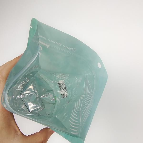 Soft Touch Stand Up Pouch Custom Printed Zipper Food Candy Body Scrub Packaging Plastic Bath Salt Pouch