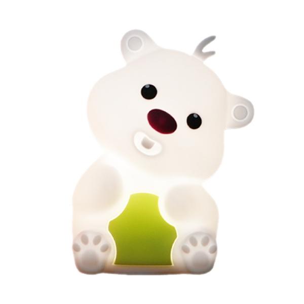 Silicone Night Light Pat With Sleeping Atmosphere Light Creative Toy Festive Decorative Light Children's Day Christmas Gift