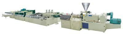 WPC Decorative Foam Board Machine , PVC CELUKA Foam Board Production Line
