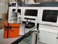 Smart Rigid Lid Base Industrial Packing Box Making Machine 0.15mm