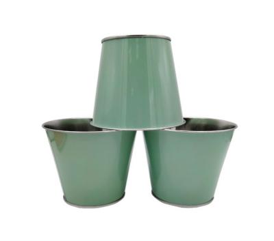 Venda por atacado 5L ao grande metal Tin Buckets With Metal Handle do gelo 10L