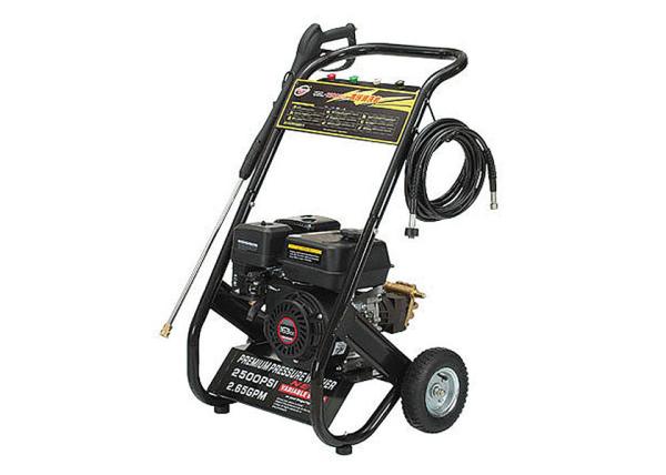 Two Wheels Vertical Gasoline Electric Pressure Washer Hongli HL2500GA