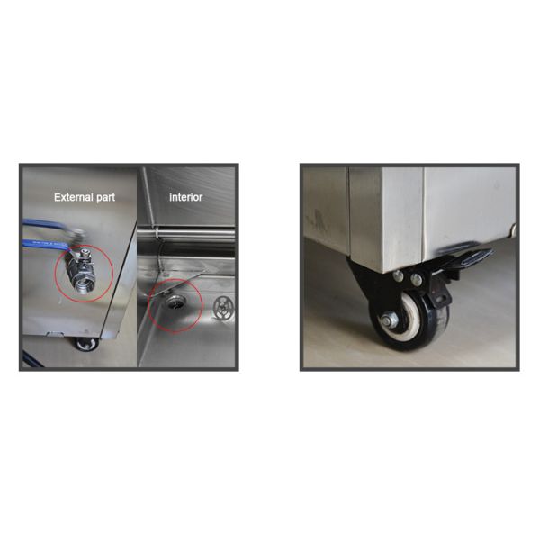 Уборщик промышленной нержавеющей стали ультразвуковой для стекел