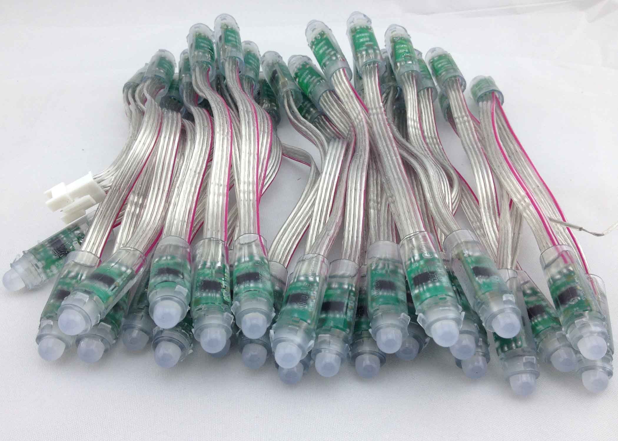 Водоустойчивый свет строки пиксела СИД DC 5V IC SM16726 RGB для письма канала СИД