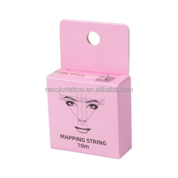 Private Label Pre-Inked Microblading Supply Eyebrow Shaping String for Permanent Makeup Accessory