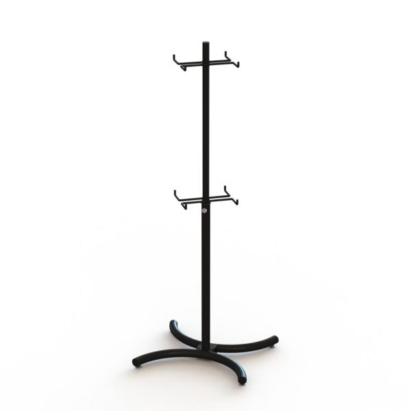 Knocked Down U Shape Tube Bike Storage Rack With X-Shape Base