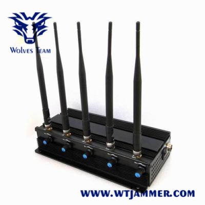 jammer do sinal do telefone celular 15W 3G de 40m para o centro de conferências