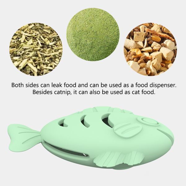 Vente en gros de jouets en forme de poisson de qualité alimentaire en silicone pour animaux de compagnie