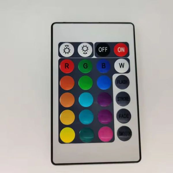 Dc Входной порт Rgb Led Controller Управляемый дистанционным управлением 24Key